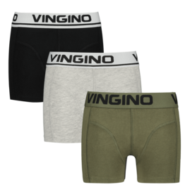 Vingino Vingino Boxer 3 pack Grey Melee