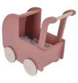 Little Dutch Little Dutch Poppenwagen roze