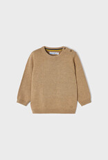 Mayoral Mayoral 351 basic crew neck sweater camel W22B