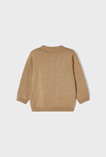 Mayoral Mayoral 351 basic crew neck sweater camel W22B