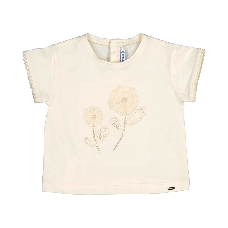 Mayoral Mayoral 1.009 embroidered shirt Chickpea S42