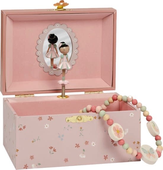 Little Dutch Little Dutch Musical Jewellery Box oud-roze