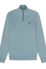 Lyle Scott Lyle&Scott  W42MLB2003V Quarter Zip Pullover Blue Smoke (X304) W42