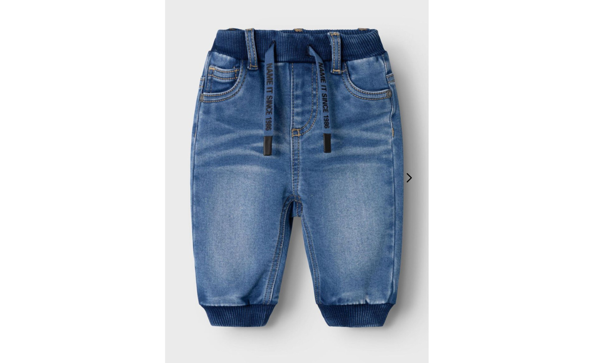 Name it Name it Ben Baggy Spijkerbroek Medium blue denim W42