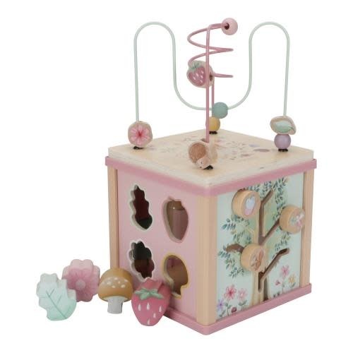 Little Dutch Little Dutch Houten Activiteitenkubus - Fairy Garden  7331