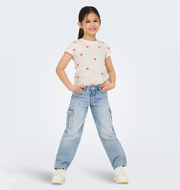 Only Kids Only Kids KOGSWET SHIRT WHITE S52