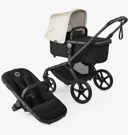 Bugaboo Bugaboo Fox 5  *Renew  Misty  white zonnekap, black  bekleding, black onderstel