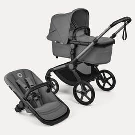 Bugaboo Bugaboo Fox 5 *Renew  BUNDEL Moon grey black onderstel