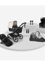 Bugaboo Bugaboo Fox 5  *Renew  BUNDEL  Misty  white zonnekap, black  bekleding, black onderstel