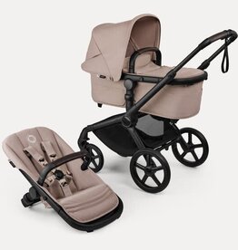 Bugaboo Bugaboo Fox 5 *Renew Desert Taupe zonnekap, Desert Taupe bekleding, black onderstel