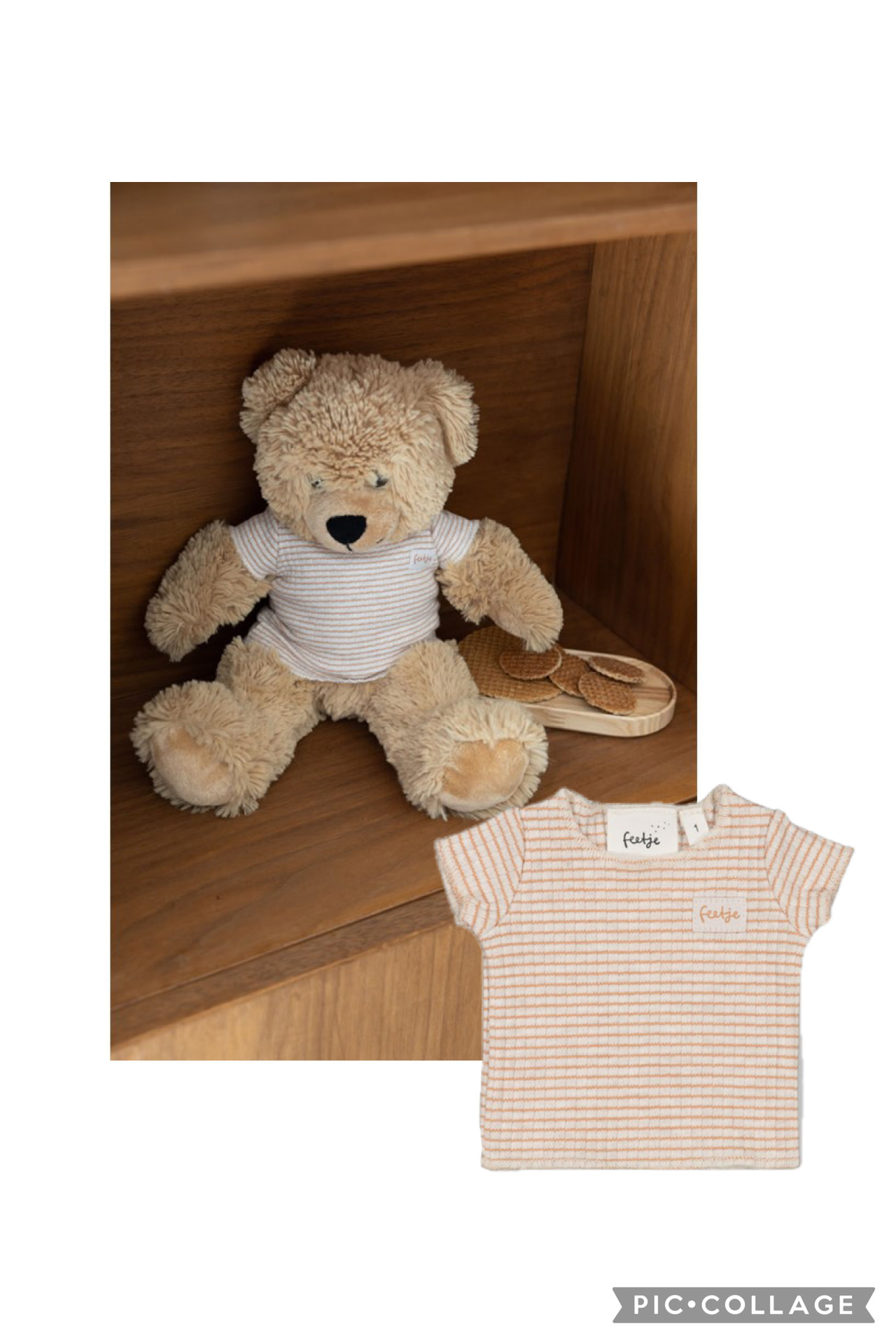 Feetje Feetje  3056144  Family Pyjama truitje Cuddle  voor pop of beer of knuffel stroopwafel