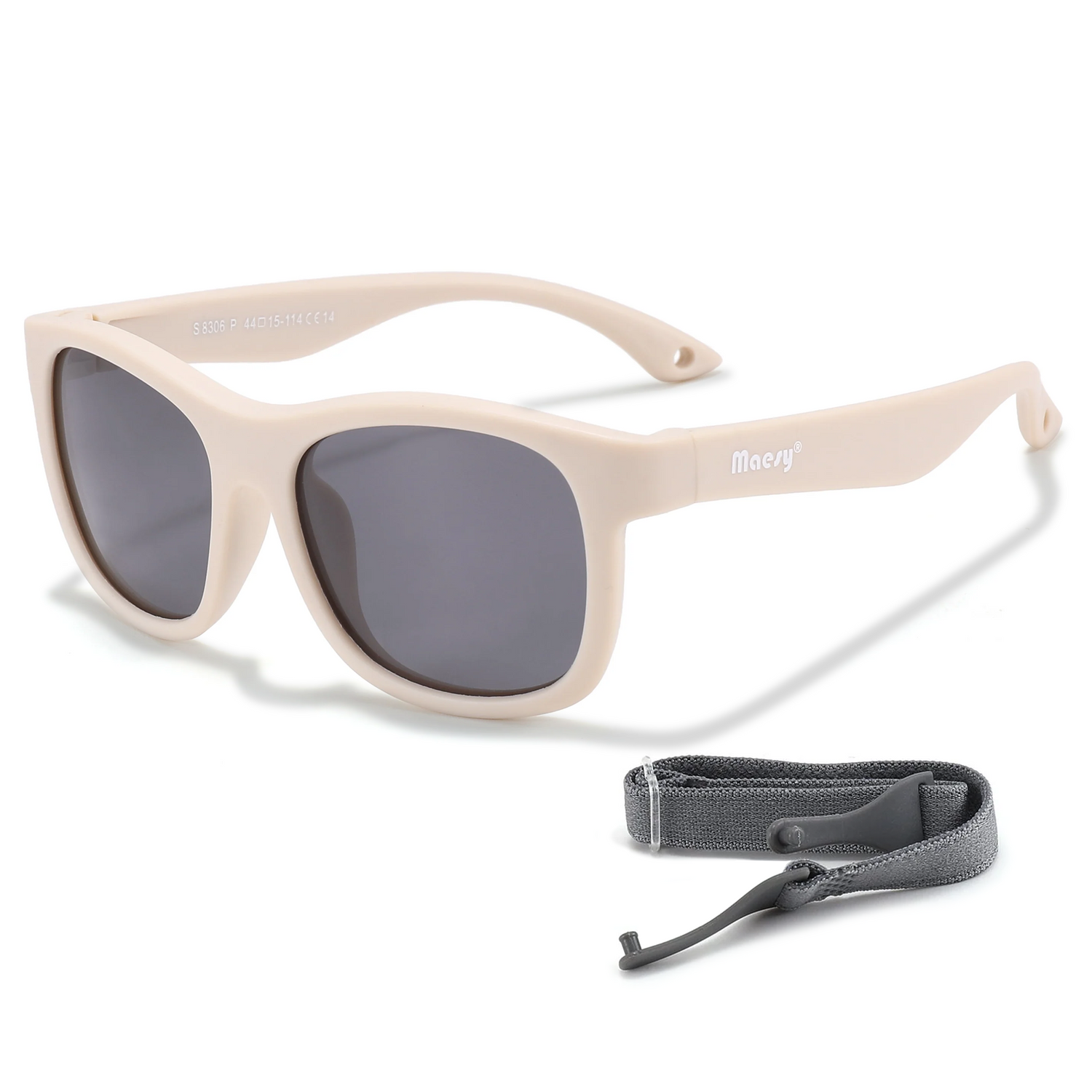 Maesy Eyewear Maesy eyewear Luca  1 t/m 3 jaar ecru