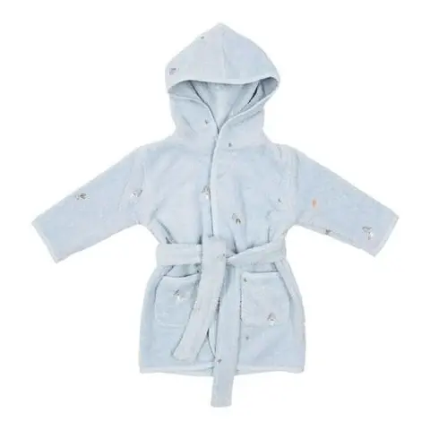 Little Dutch textiel Little Dutch Badjas - blauw