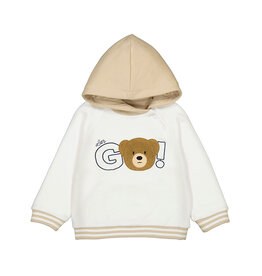Mayoral Mayoral 2.414 hoodie  Ecru W52