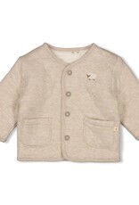 Feetje Feetje 51300526  jasje reversible  unisex  Taupe melange W52