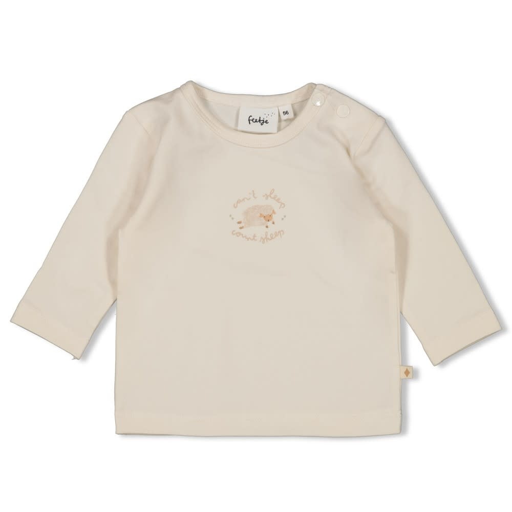 Feetje Feetje 51602567  shirtje + broekje  unisex  Taupe melange W52