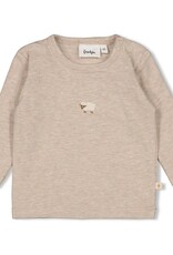 Feetje Feetje 51602680  shirtje + broekje  unisex  Taupe melange W52