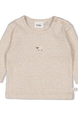 Feetje Feetje 51602568  shirtje + broekje  unisex  Taupe melange W52