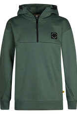 Petrol Petrol  Sweater Hooded Zip SWH 339 Green Smoke    W52