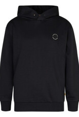 Petrol Petrol  Sweater Hooded  SWH 398 Deep black     W52