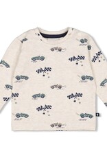 Feetje Feetje 51602575 shirtje + broekje  Offwhite melange  W52