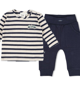 Feetje Feetje 51602576  shirtje + broekje Navy  W52