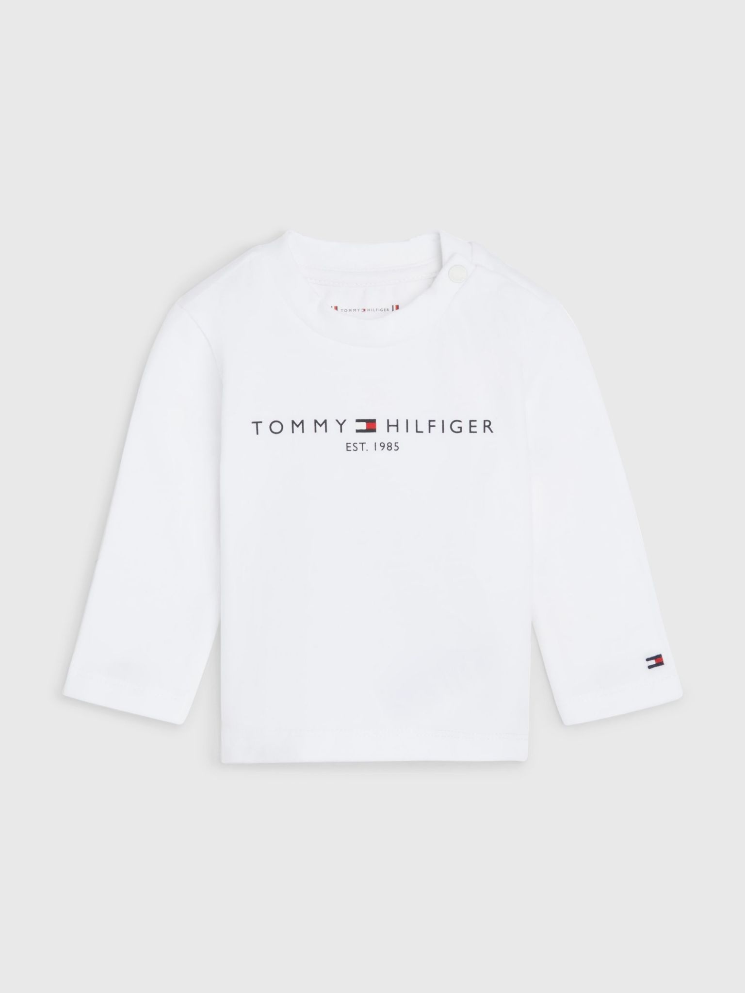 Tommy Hilfiger Tommy Hilfiger KN0KN01249 PMI  T-shirt wit  W52