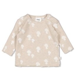 Feetje Feetje 51602562  Shirt  Taupe Melange  W52 .