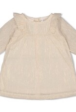 Feetje Feetje 51400570  Jurk Cream/Gold   W52 .