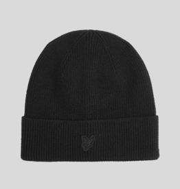 Lyle Scott Lyle&Scott  HEB2103V Beanie Jet Black (Z865)  W42