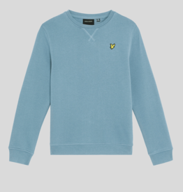 Lyle Scott Lyle&Scott  Crew Neck ocean sky  W52 *