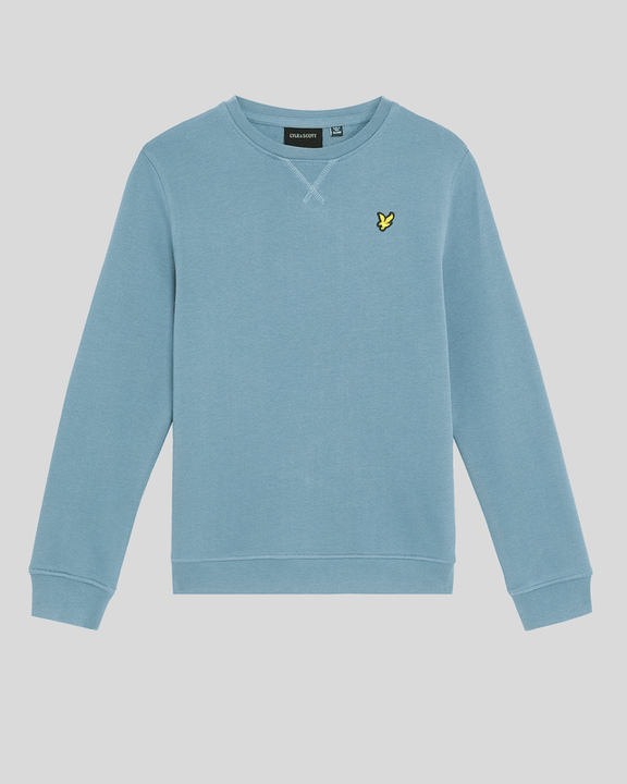 Lyle Scott Lyle&Scott  Crew Neck ocean sky  W52 *