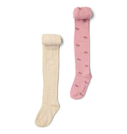 Little Dutch kleding Little  Dutch Maillot Velvet -Rose  2 pack  G52