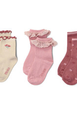 Little Dutch kleding Little  Dutch Sokjes  Multi  3 pack   G52