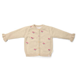 Little Dutch kleding Little Dutch  Vest Gebreid 250 Sand   G52