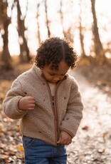 Little Dutch kleding Little Dutch Teddy Jas Taupe  B52