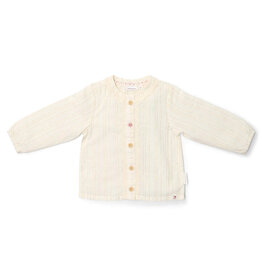 Little Dutch kleding Little Dutch  Blouse 150 Off white Goud    G52