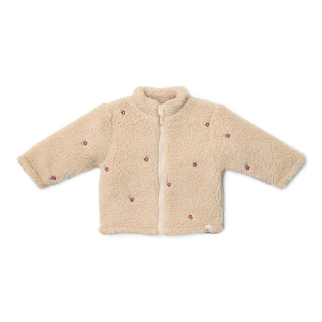 Little Dutch kleding Little Dutch Jas Teddy Sand  G52
