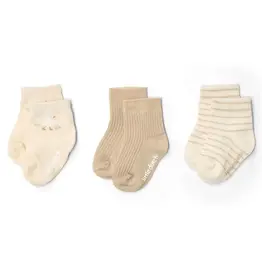 Little Dutch kleding Little  Dutch Sokken Gans Sand 3 Pack  W52