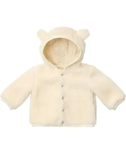 Little Dutch kleding Little  Dutch  Teddy Jas Gans  Off white   W52