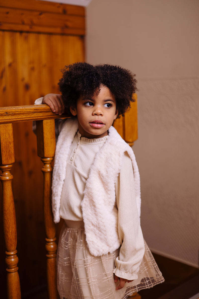 Levv Levv Vienna Blouse White Cream   W52