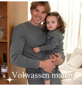 Feetje Feetje 3055793  Family Pyjama  zeegroen