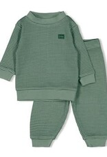 Feetje Feetje    Family Pyjama kinderen zeegroen