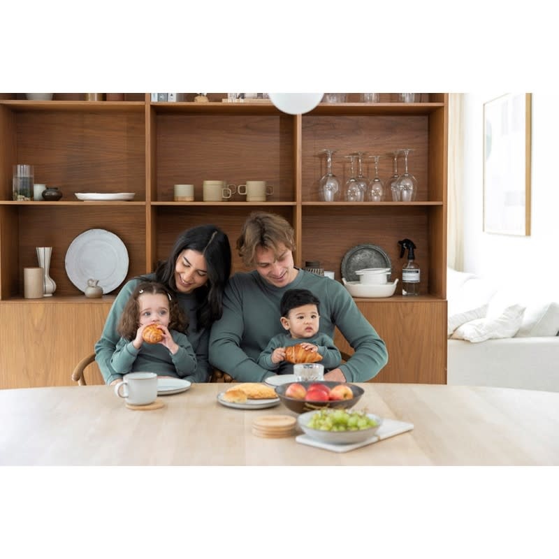 Feetje Feetje    Family Pyjama kinderen zeegroen