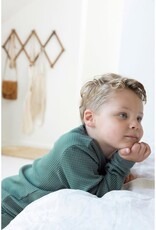 Feetje Feetje    Family Pyjama kinderen zeegroen