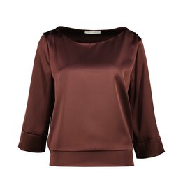 A&A Amélie Lyon  choco  Blouse  W52