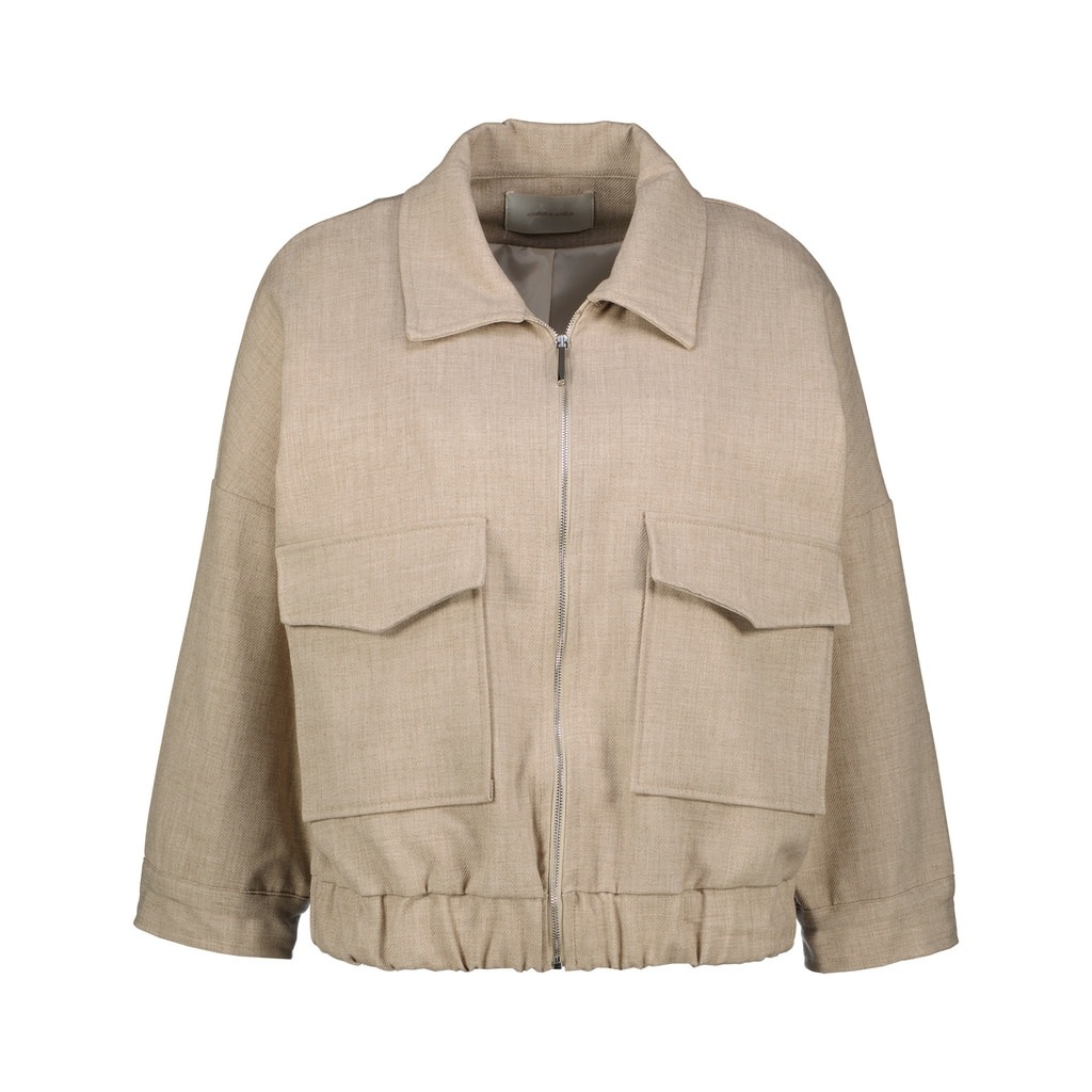 A&A Amélie Bomber  Jas Beige W52