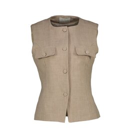 A&A Amélie Catragena Gilet Beige W52