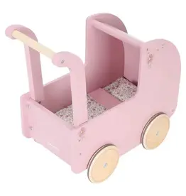 Little Dutch Little Dutch Poppenwagen roze