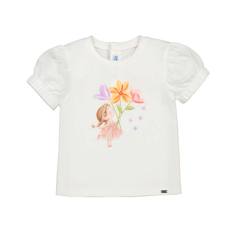 Mayoral Mayoral  1078 shirt blossom  S62
